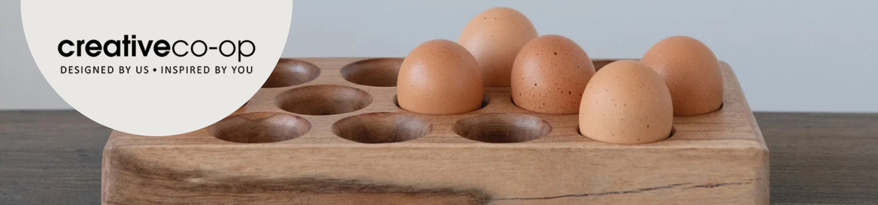 Photo of Creative Co-Op Egg Tray.