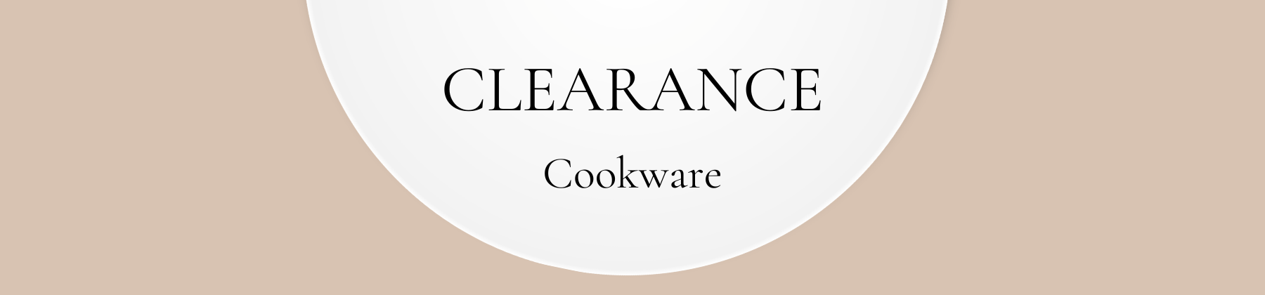 Clearance Banner - Up to 75% off!