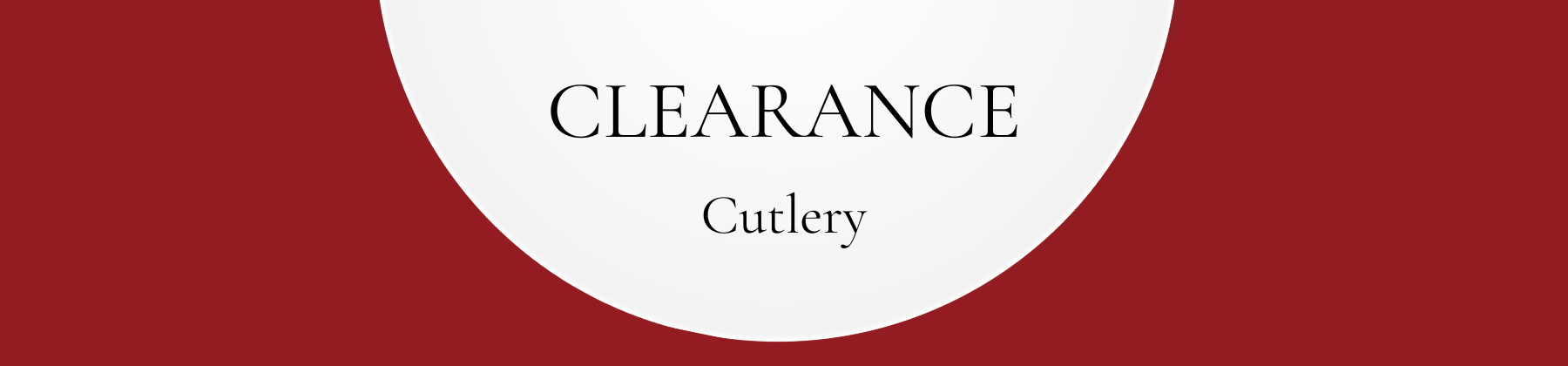 Clearance Banner - Up to 75% off!
