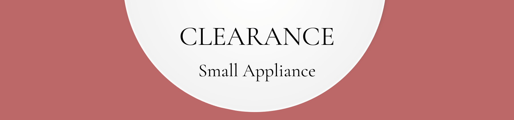 Clearance Banner - Up to 75% off!