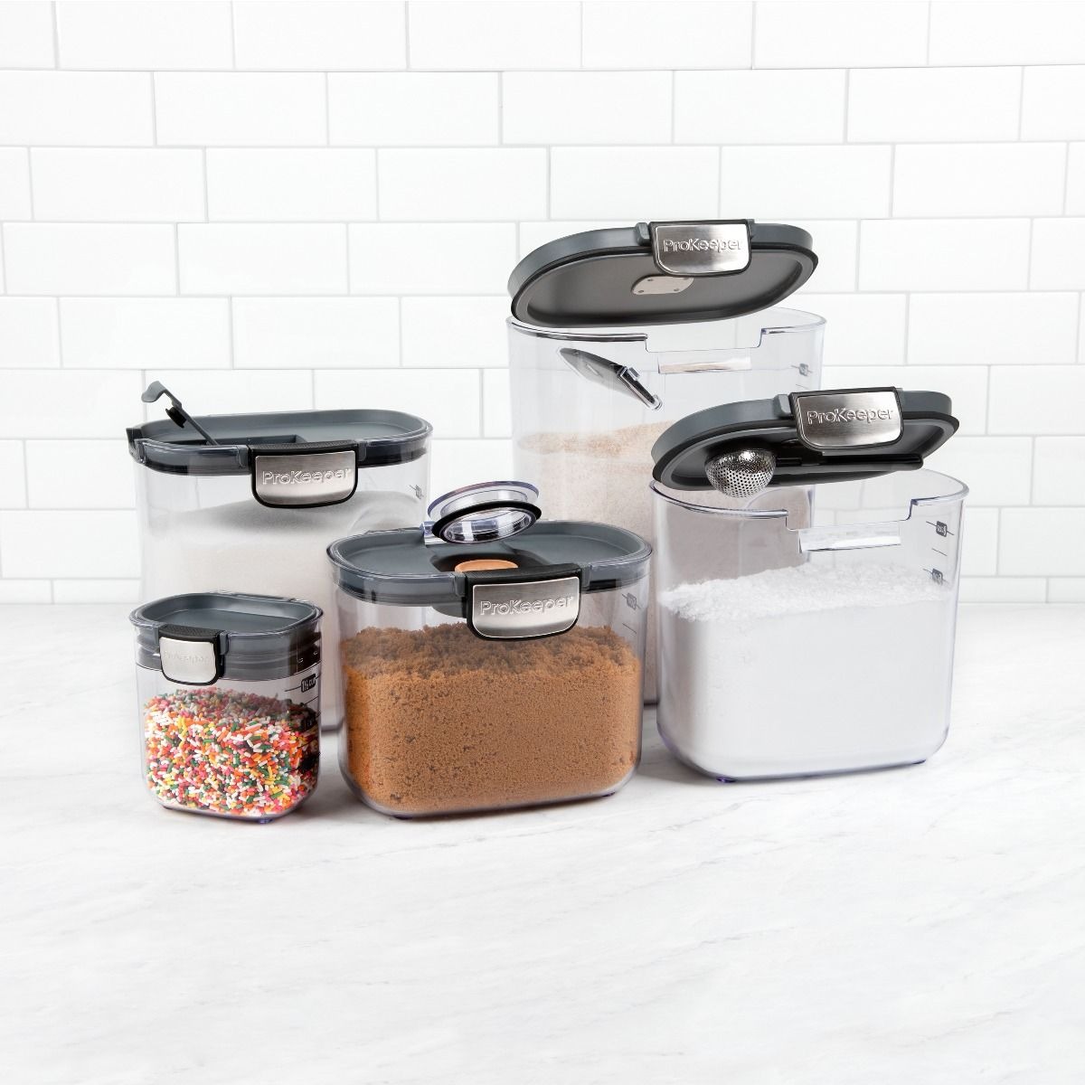 Progressive ProKeeper Plus 9 Piece Bakers Storage Set