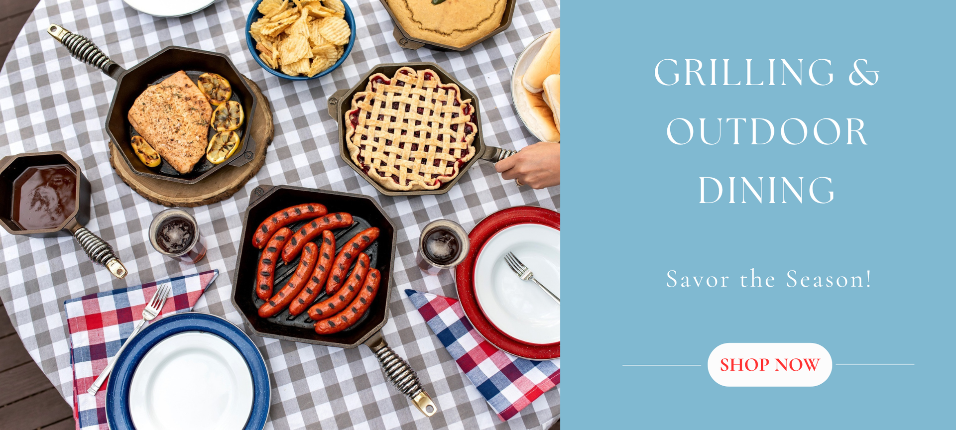 Grilling and outdoor dining - Savor the Season