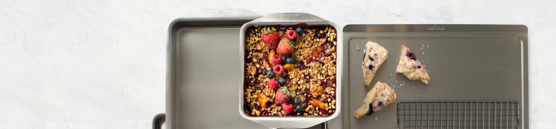 Photo of All-Clad baking sheets.