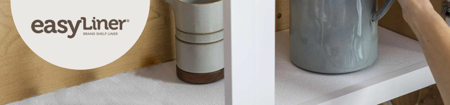 Photo of Easy Liner shelf liners.