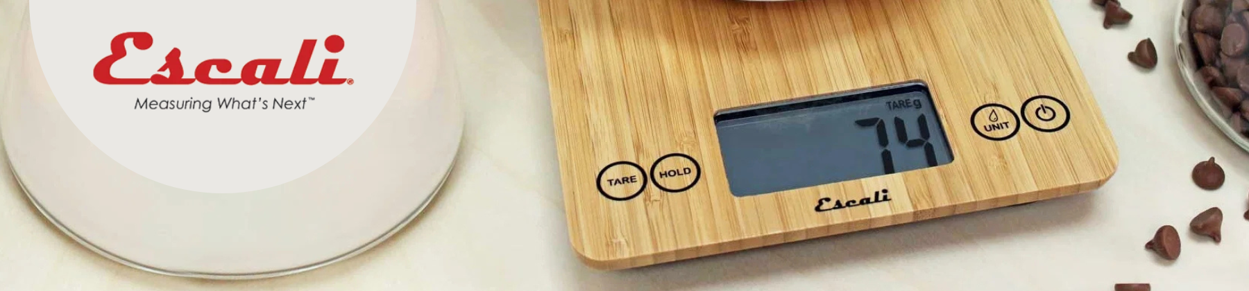 Photo of Escali food scales.