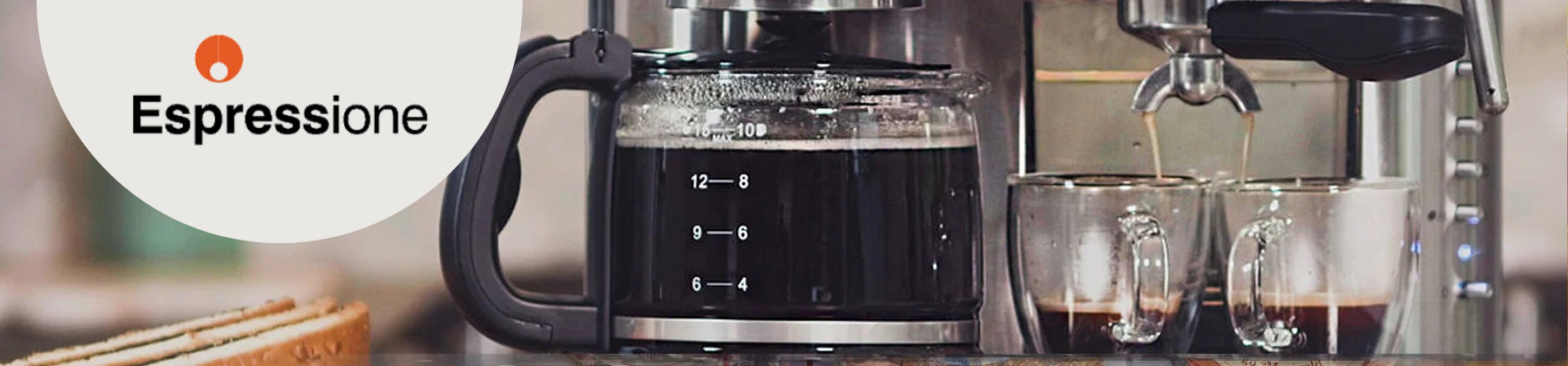 Photo of Espressione Espresso Machine & 10-Cup Drip Coffee Maker.