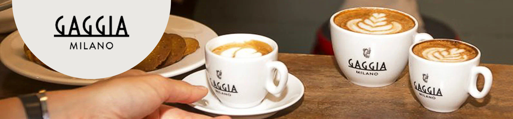 Photo of Gaggia coffee products.
