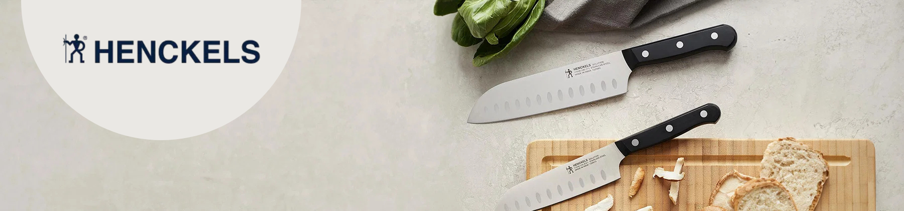 Photo of JA Henckels International knives.