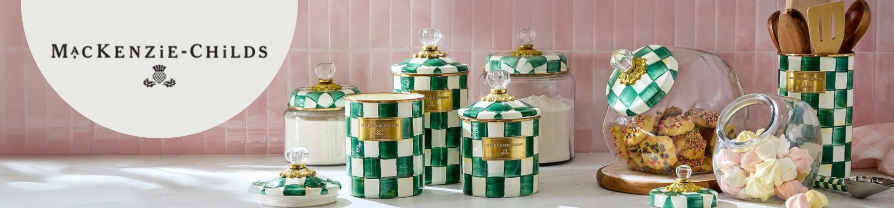 MacKenzie Childs Emerald Collection