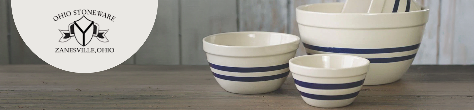 Photo of Ohio Stoneware crock and bowl