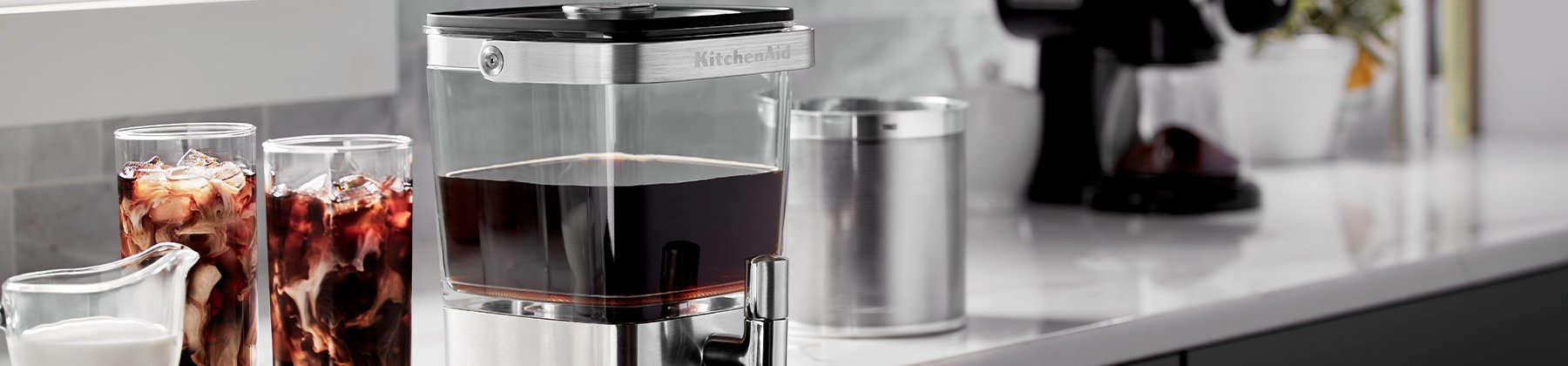 Photo of KitchenAid Cold Brew Coffee Maker.