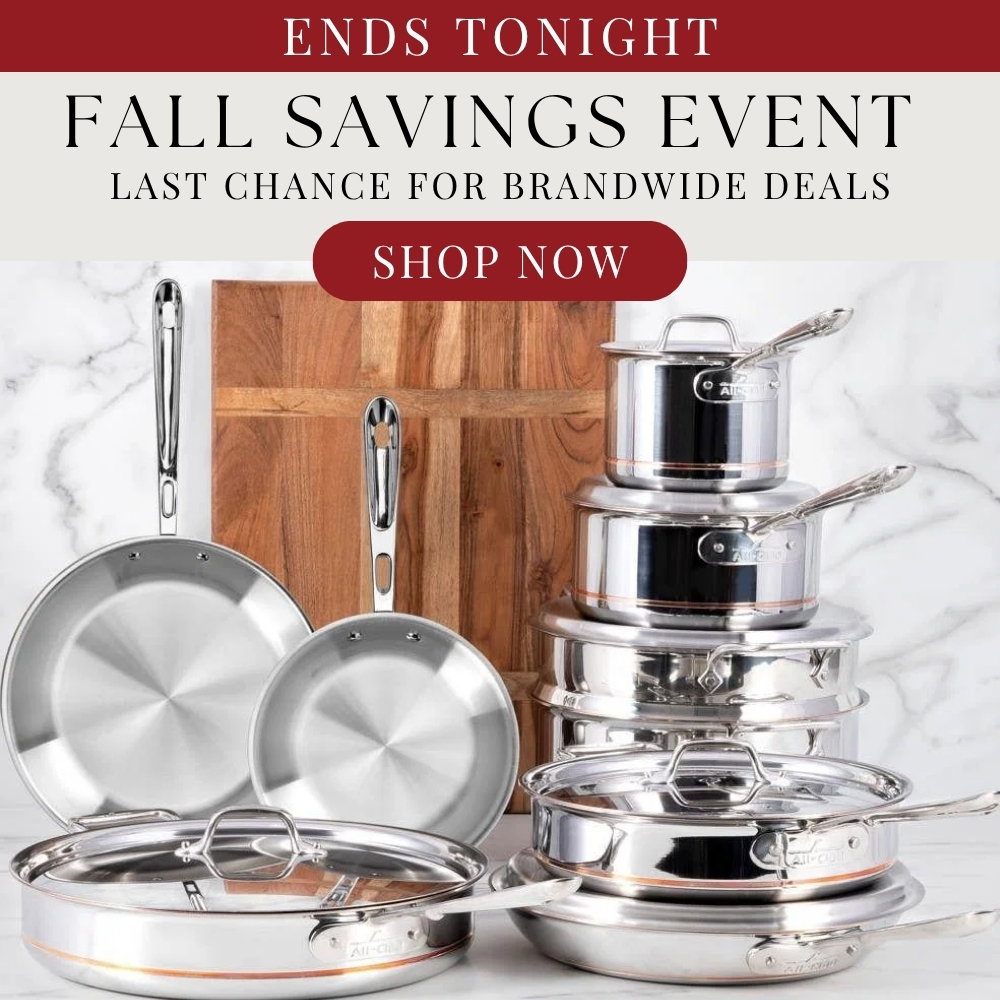 ENDS TONIGHT FALL SAVINGS EVENT LAST CHANCE FOR BRANDWIDE DEALS SHOP NOW