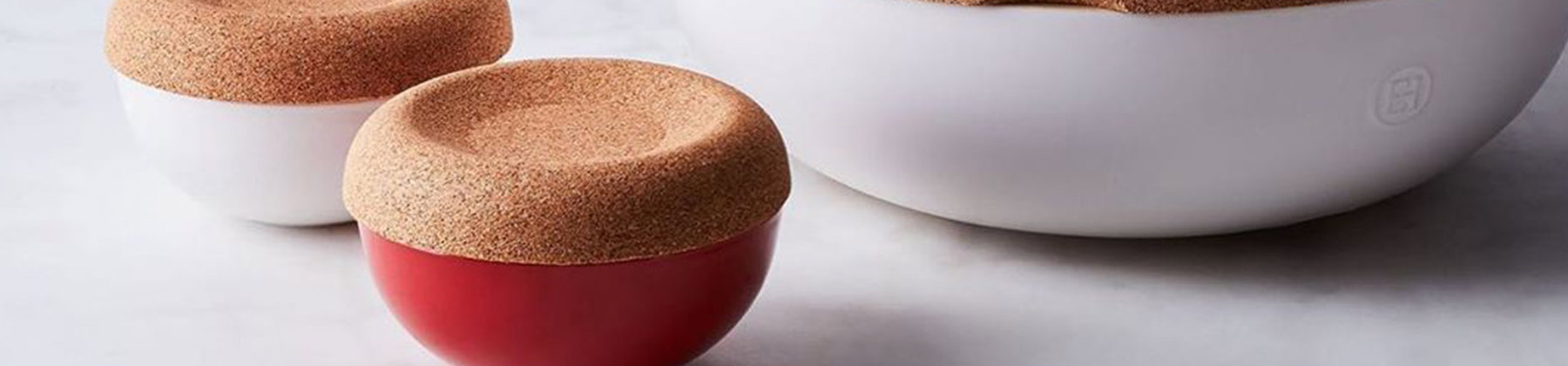 Photo of Emile Henry Storage Bowls.