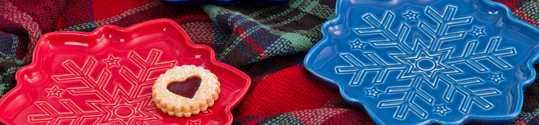 Photo of Fiesta Snowflake Plates.