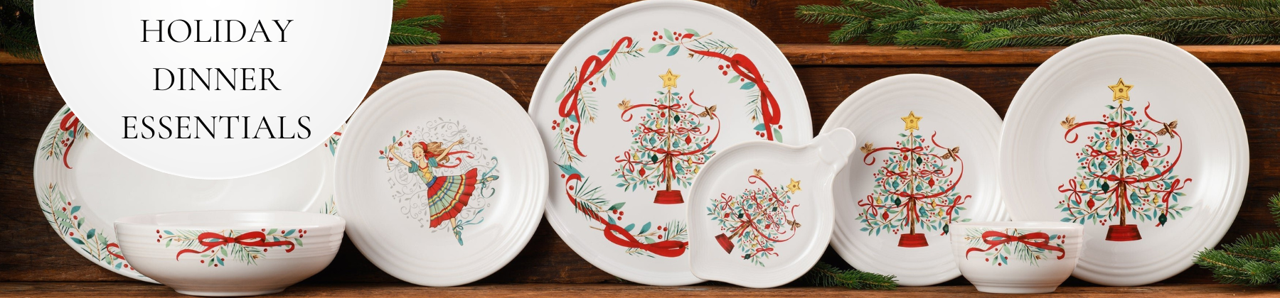 Photo of Fiesta Christmas Whimsy on a tabletop.