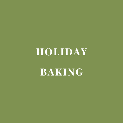 Holiday Baking