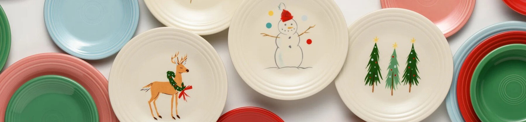 Photo of Fiesta Christmas Whimsy on a tabletop.