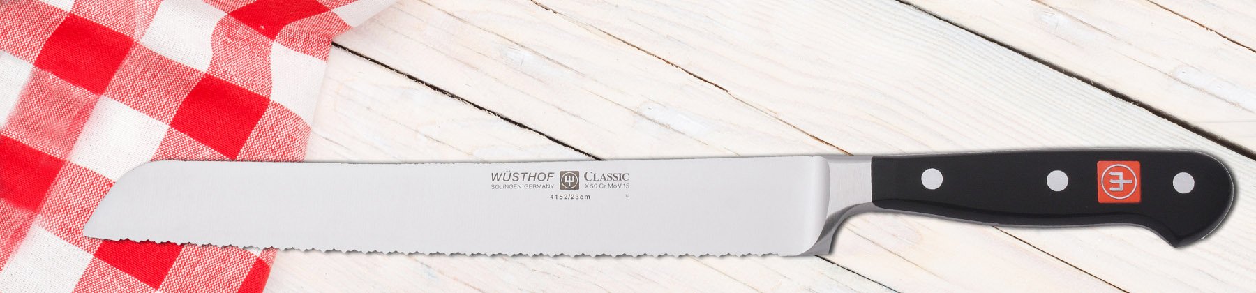 Photo of Wusthof bread knives.