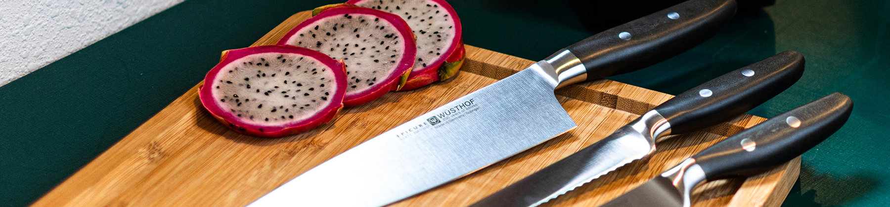 Photo of Wusthof Epicure Slate collection.