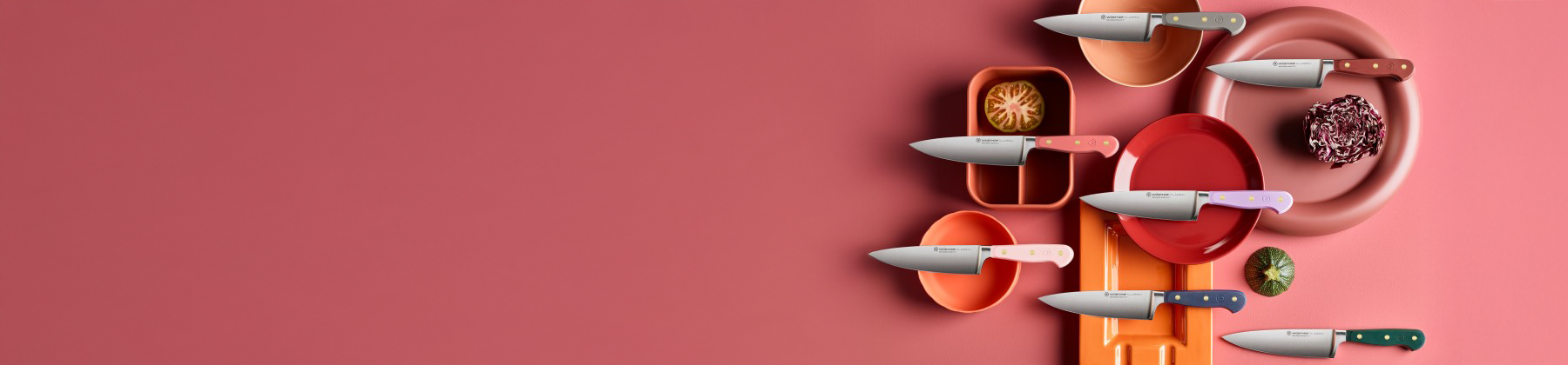 Photo of Wusthof Classic Color collection.