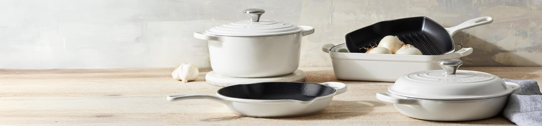 Photo of Le Creuset Shallot Dutch Oven.