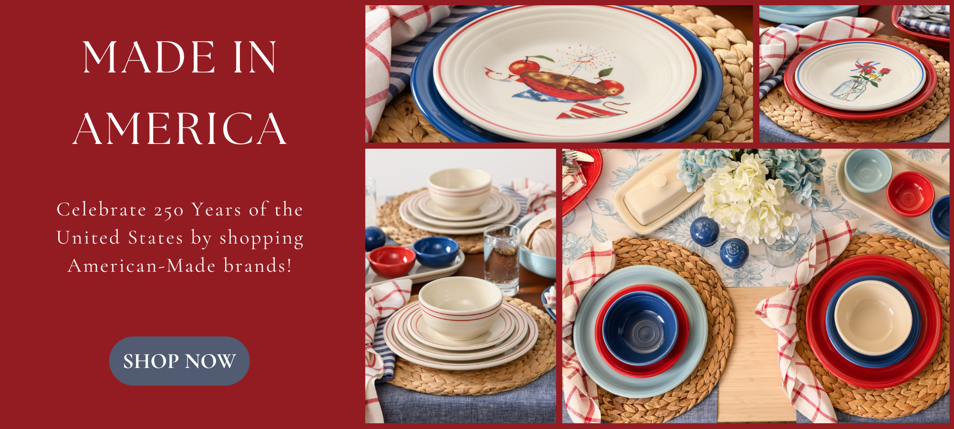 Made In America - Celebrate 250 Years of the USA by shopping american made brands