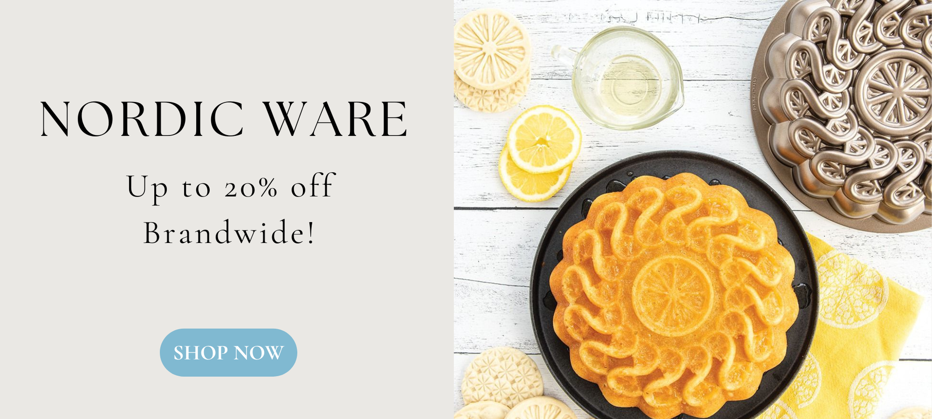 Nordic Ware up to 20 percent Off Brands Wide