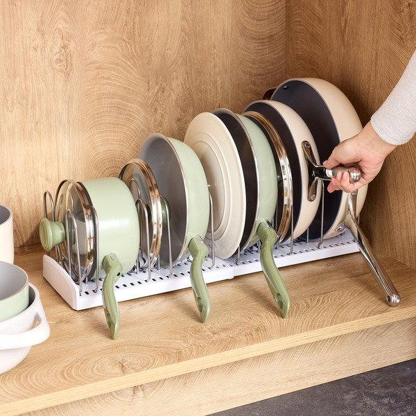 YouCopia StoreMore® Pan & Lid Expandable Rack