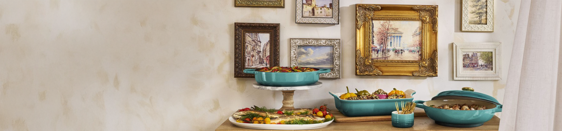 Photo of Le Creuset Shallot Dutch Oven.