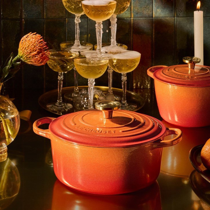 Introducing Flamme Dorée - 100 Years of Le Creuset | Everything